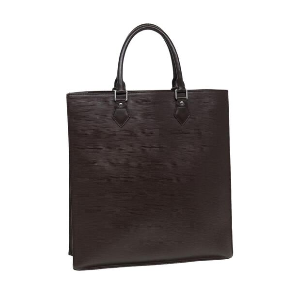 LOUIS VUITTON Epi Sac Plat Hand Bag Mocha Brown M5908d M5908d - Picture 1 of 16